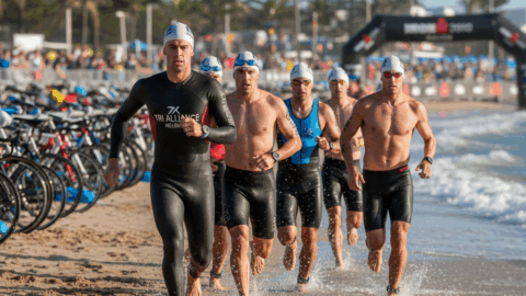 IMWA 2010 pro's swim exit