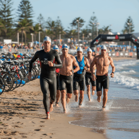 IMWA 2010 pro's swim exit