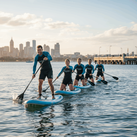 Tri Alliance paddling fun day!