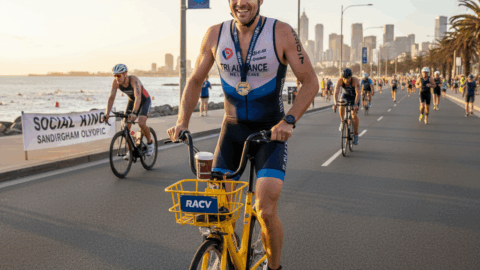 One triathletes inspiring journey to Half Ironman....