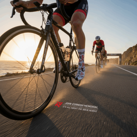 John Cornish Memorial Cycling Socks