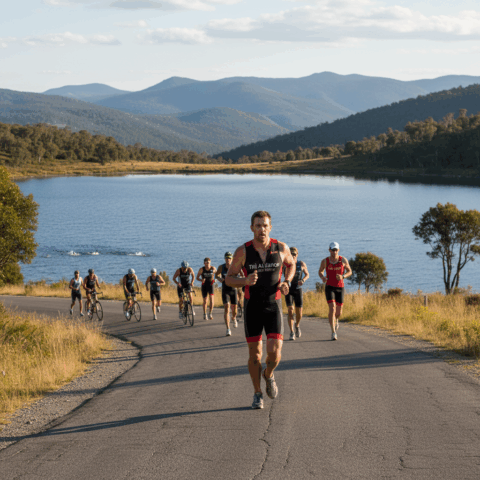 Triathletes take on Altitude Training Camp at Falls Creek