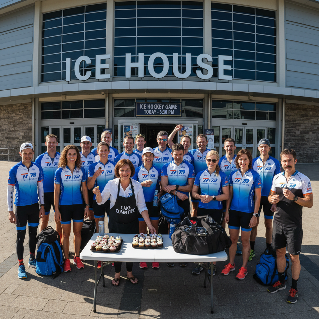 Tri Alliance Athletes hit the Ice House