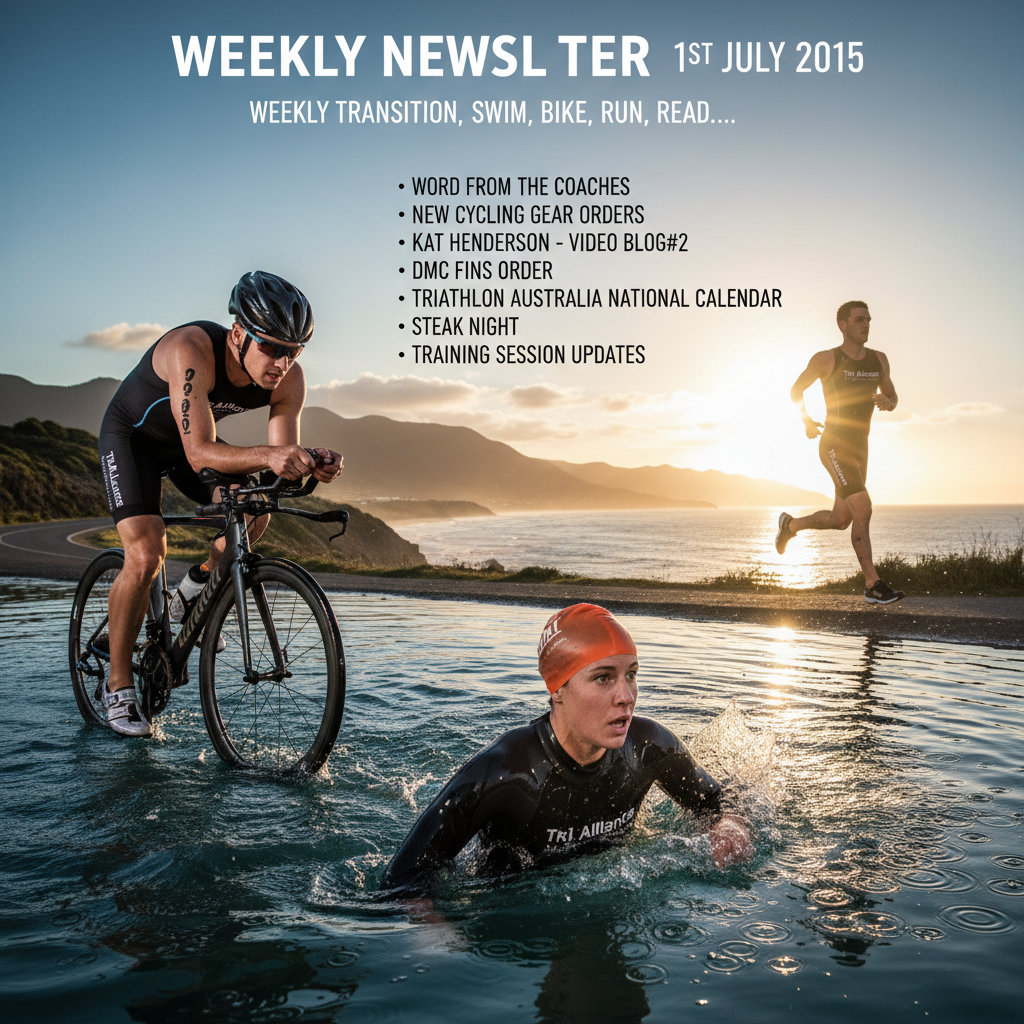 Weekly Newsletter 1st July 2015
