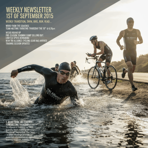 Weekly Newsletter 1st of September 2015