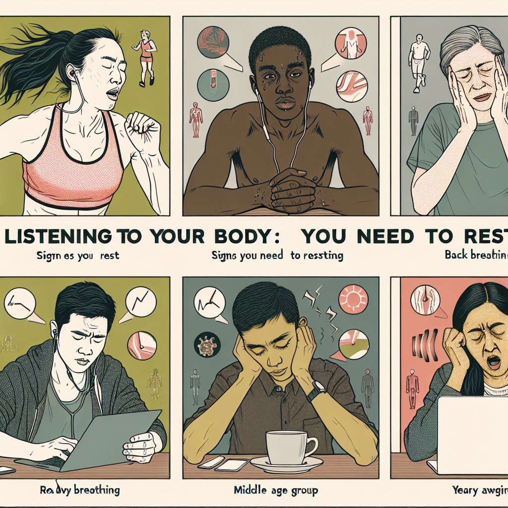 Listening to Your Body: Signs You Need to Rest