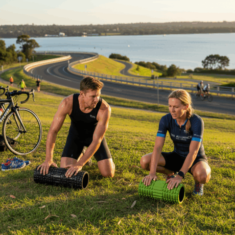 Foam Rolling for Triathlon Recovery: Complete Muscle Guide