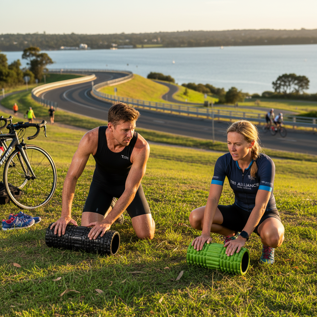 Foam Rolling for Triathlon Recovery: Complete Muscle Guide