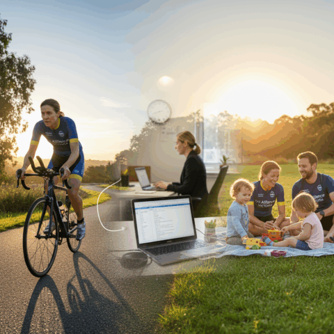 How to Balance Ironman Training with Work and Family