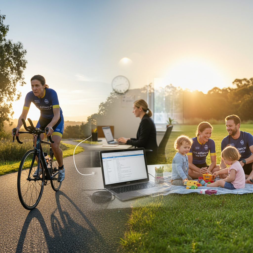How to Balance Ironman Training with Work and Family